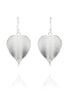 Banyan Tree Leaf Earring Silver