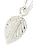 Silver Logo Leaf Single Hoop Earring EXCLUSIVE TO VINNIE DAY