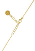 Banyan Tree Leaf Necklace in Gold Plate